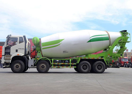 12m3 Second Hand Concrete Trucks 371hp Cement Mixer Pump Truck Used