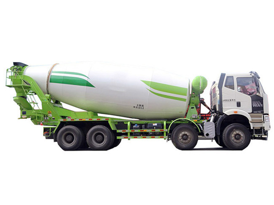 12m3 Second Hand Concrete Trucks 371hp Cement Mixer Pump Truck Used