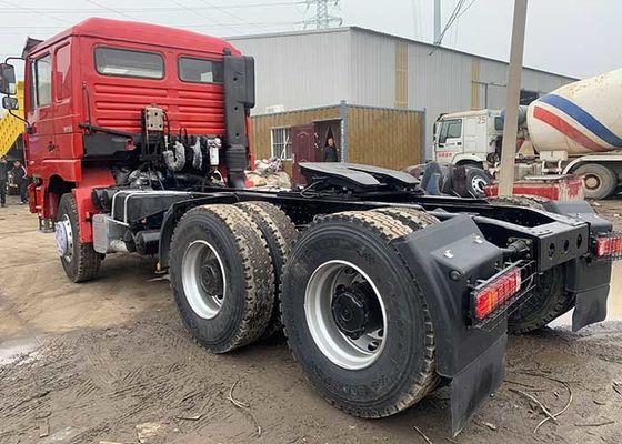 使用されたShacmanのトラックのトラクターの頭部F3000 6X4のトラクター371HP 420HP 10 Tyers